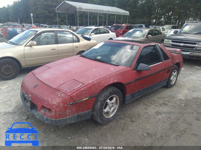 1986 PONTIAC FIERO SE 1G2PF3795GP237186 зображення 1