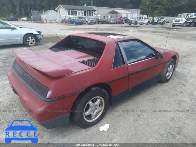 1986 PONTIAC FIERO SE 1G2PF3795GP237186 image 3