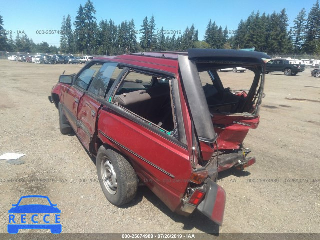 1989 SUBARU GL 4WD JF2AK53B2KE006592 image 2