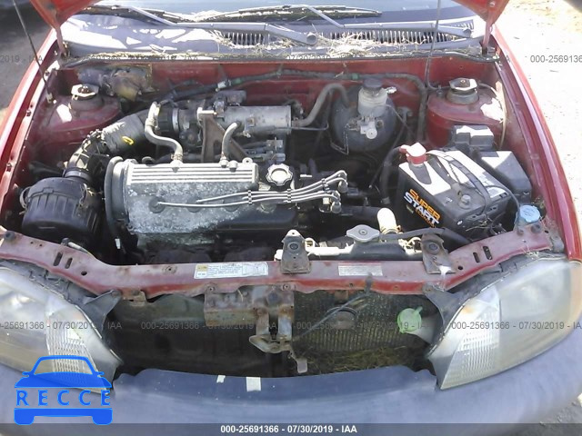 1998 SUZUKI SWIFT GA/DLX 2S2AB21H0W6604510 image 9