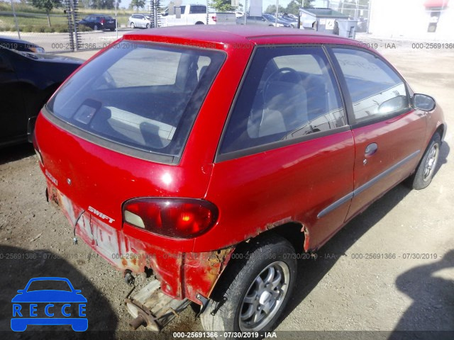 1998 SUZUKI SWIFT GA/DLX 2S2AB21H0W6604510 image 3