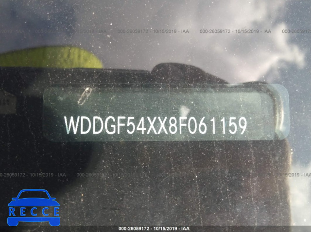 2008 MERCEDES-BENZ C-CLASS 3.0L WDDGF54XX8F061159 image 8