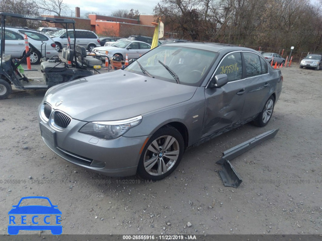 2010 BMW 5 SERIES XI WBANV1C57AC444252 Bild 1