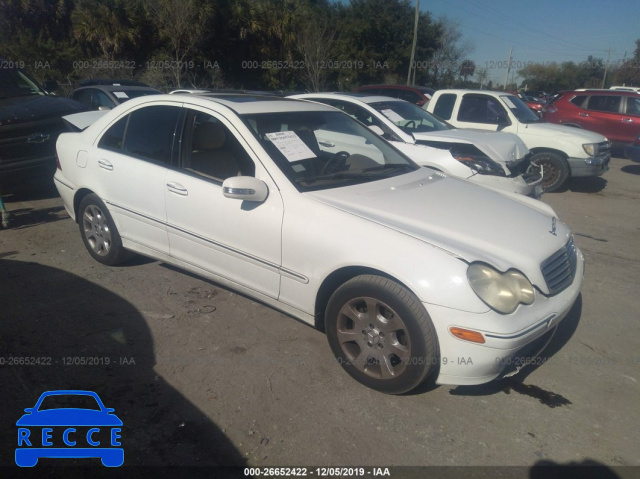 2005 MERCEDES-BENZ C-CLASS 2.6L WDBRF61J65F587940 зображення 0