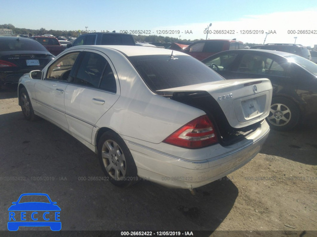 2005 MERCEDES-BENZ C-CLASS 2.6L WDBRF61J65F587940 зображення 2