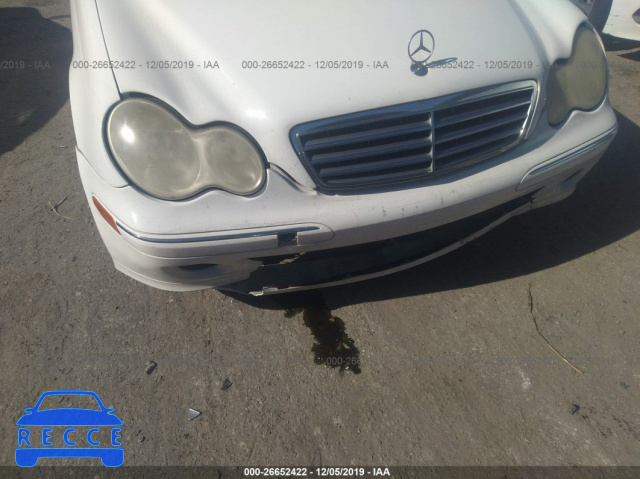 2005 MERCEDES-BENZ C-CLASS 2.6L WDBRF61J65F587940 зображення 5