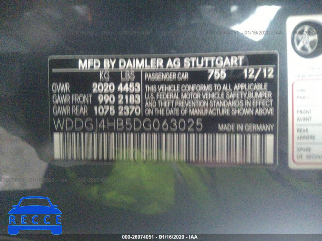 2013 MERCEDES-BENZ C-CLASS 250 WDDGJ4HB5DG063025 image 8