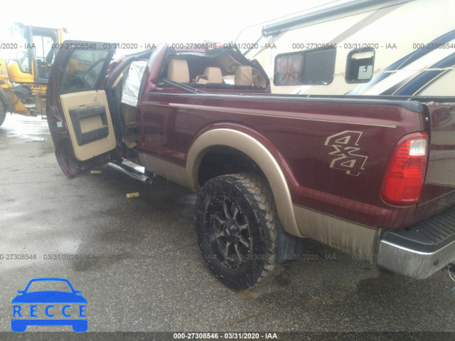 2011 FORD SUPER DUTY F-350 SRW XL/XLT/LARIAT/KING RANCH 1FT8W3BT8BEB40541 image 2