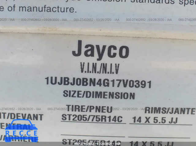 2016 JAYCO OTHER 1UJBJ0BN4G17V0391 Bild 7