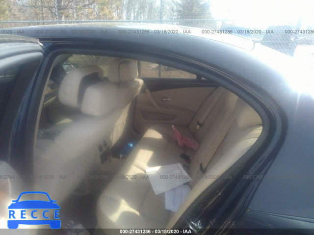 2008 BMW 5 SERIES XI WBANV93518CW51406 Bild 7