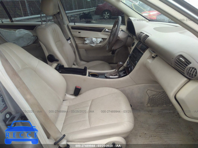 2005 MERCEDES-BENZ C-CLASS 240 WDBRF61JX5A689822 image 4
