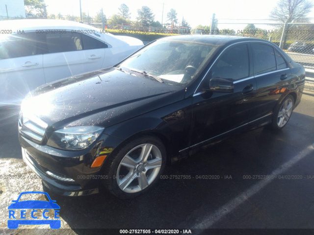 2011 MERCEDES-BENZ C-CLASS 300 WDDGF5EB9BR173587 image 1
