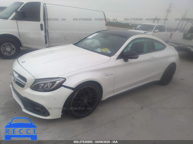 2018 MERCEDES-BENZ C-CLASS 63 AMG WDDWJ8GB6JF689804 image 1