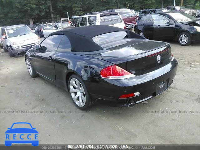 2006 BMW 6 SERIES I WBAEK13466CN76491 image 2