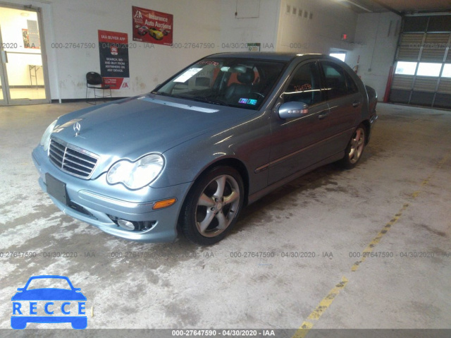 2005 MERCEDES-BENZ C-CLASS 1.8L WDBRF40JX5A724333 image 1