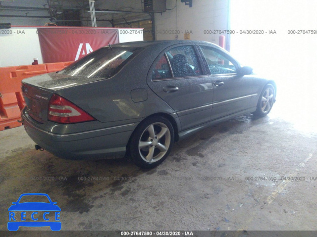 2005 MERCEDES-BENZ C-CLASS 1.8L WDBRF40JX5A724333 image 3