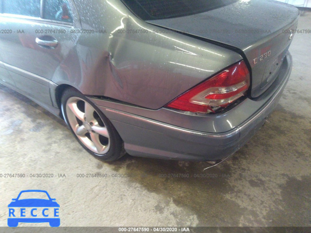 2005 MERCEDES-BENZ C-CLASS 1.8L WDBRF40JX5A724333 image 5