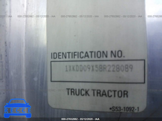 2008 KENWORTH CONSTRUCTIONON T800 1XKDD09X58R228089 зображення 8