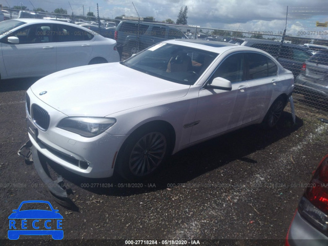 2012 BMW 7 SERIES 740I WBAKA4C53CDY99743 image 1