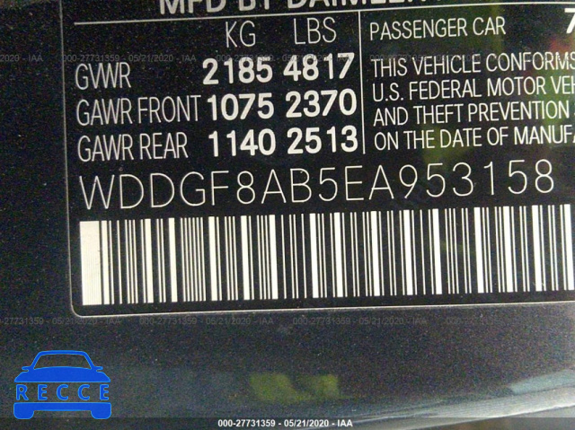 2014 MERCEDES-BENZ C-CLASS 300 4MATIC WDDGF8AB5EA953168 image 8
