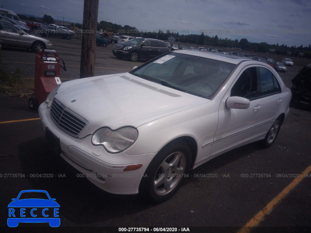 2001 MERCEDES-BENZ C-CLASS 320 WDBRF64J91F128486 зображення 1
