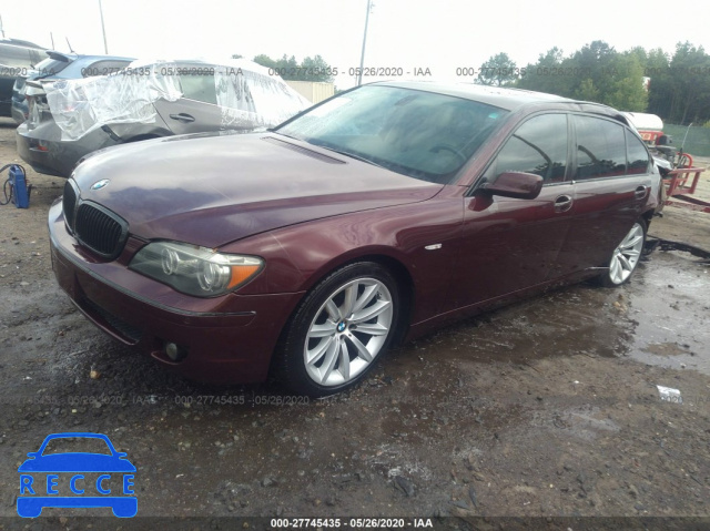 2007 BMW 7 SERIES WBAHN83537DT67663 image 1