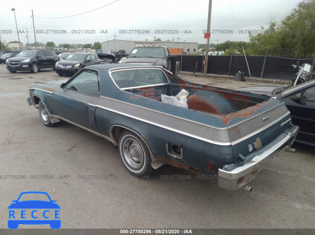 1977 CHEVROLET EL CAMINO 1D80L7R408620 image 2