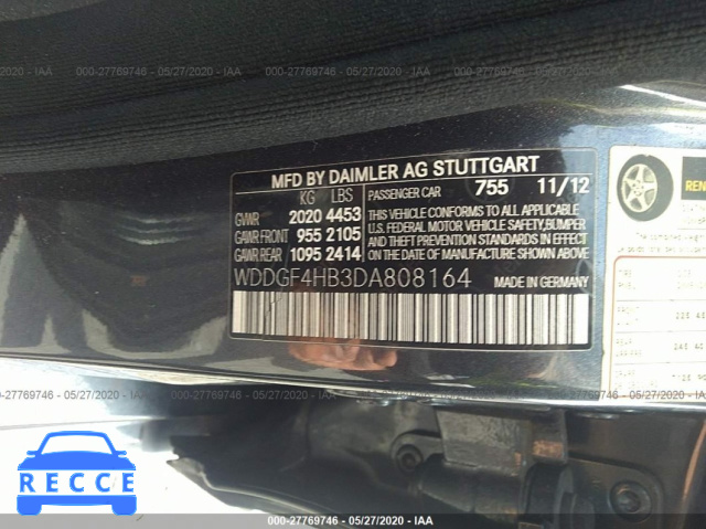 2013 MERCEDES-BENZ C-CLASS 250 WDDGF4HB3DA808164 image 8