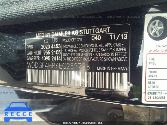 2014 MERCEDES-BENZ C-CLASS 250 WDDGF4HB6EG253788 image 8