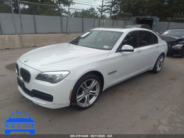 2013 BMW 7 SERIES LI WBAYE4C52DD136712 image 1