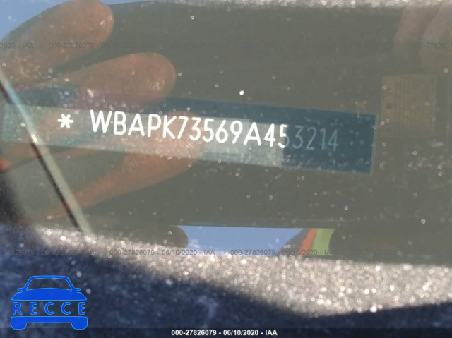 2009 BMW 3 SERIES XI WBAPK73569A453214 image 8