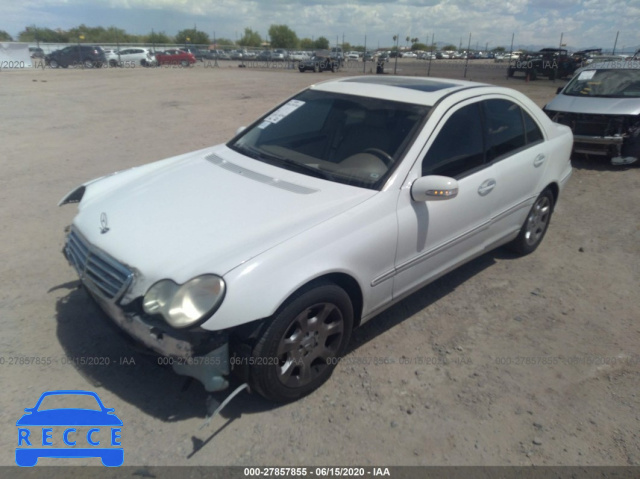 2005 MERCEDES-BENZ C-CLASS 240 WDBRF61J35F601373 image 1