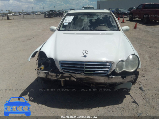 2005 MERCEDES-BENZ C-CLASS 240 WDBRF61J35F601373 image 5