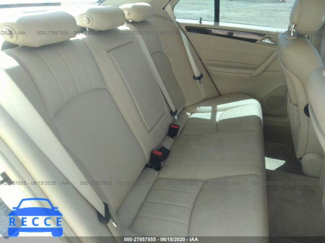 2005 MERCEDES-BENZ C-CLASS 240 WDBRF61J35F601373 image 7