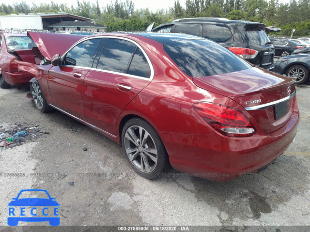 2016 MERCEDES-BENZ C-CLASS 300 WDDWF4JB7GR152806 image 2