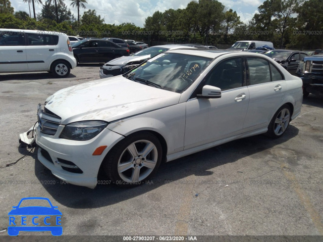 2011 MERCEDES-BENZ C-CLASS 300 WDDGF5EB4BR156079 image 1