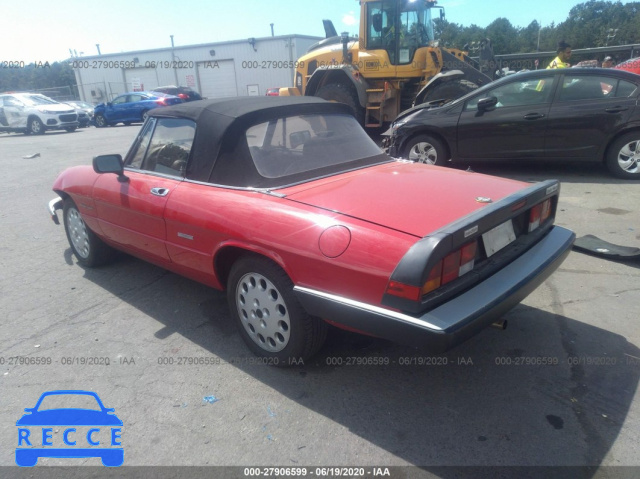 1989 Alfa Romeo Spider VELOCE ZARBA558XK1066348 image 2