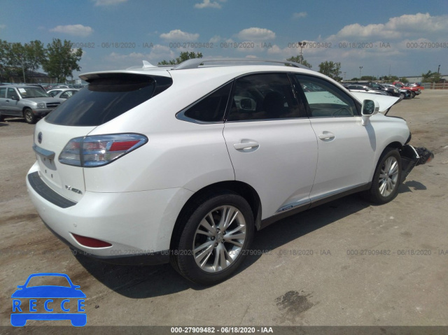 2012 LEXUS RX 450H 450 JTJBC1BAXC2434864 image 3