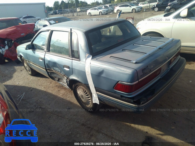 1991 MERCURY TOPAZ LS 1MEPM37X5MK607107 image 2