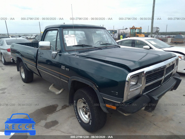 1993 DODGE W-SERIES W150 1B7HM16X4PS250230 image 0