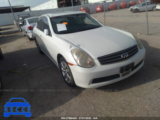 2006 INFINITI G35 SEDAN JNKCV51F16M610858 зображення 0