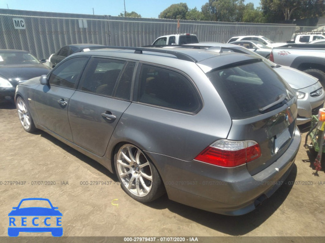 2008 BMW 5 SERIES XI WBAPT73538CX00429 Bild 2