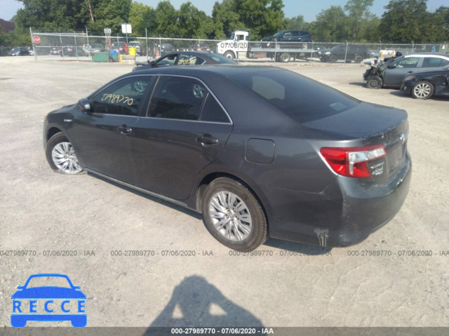 2013 TOYOTA CAMRY HYBRID LE/XLE 4T1BD1FK0DU095911 image 2