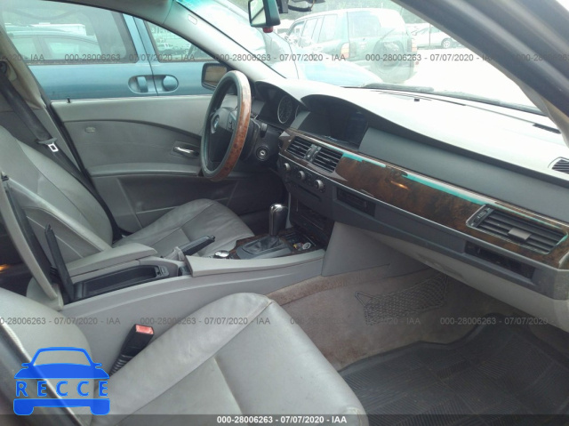 2005 BMW 5 SERIES I WBANA53545B863285 Bild 4