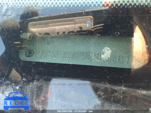 2002 FORD SUPER DUTY F-350 SRW SRW SUPER DUTY 1FTSW31F92EB08070 image 8