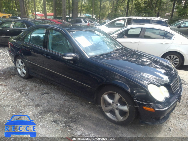 2005 MERCEDES-BENZ C-CLASS 1.8L WDBRF40J65F706415 image 0