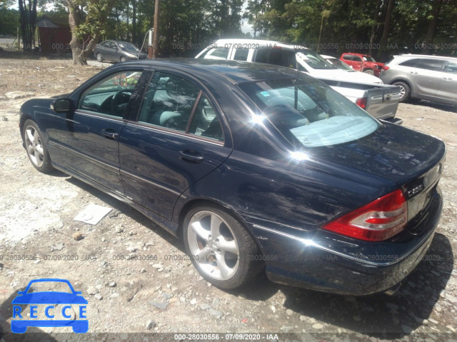 2005 MERCEDES-BENZ C-CLASS 1.8L WDBRF40J65F706415 image 2