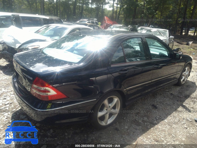 2005 MERCEDES-BENZ C-CLASS 1.8L WDBRF40J65F706415 image 3