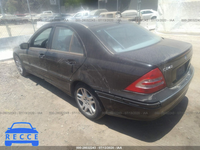 2001 MERCEDES-BENZ C-CLASS 240 WDBRF61J21F054395 зображення 2
