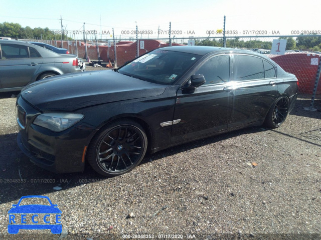 2012 BMW 7 SERIES LXI WBAKC8C5XCC437607 зображення 1